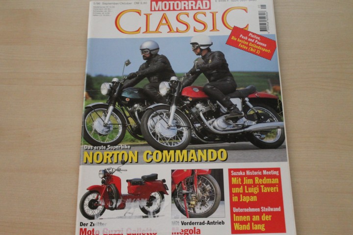 Deckblatt Motorrad Classic (05/1996)